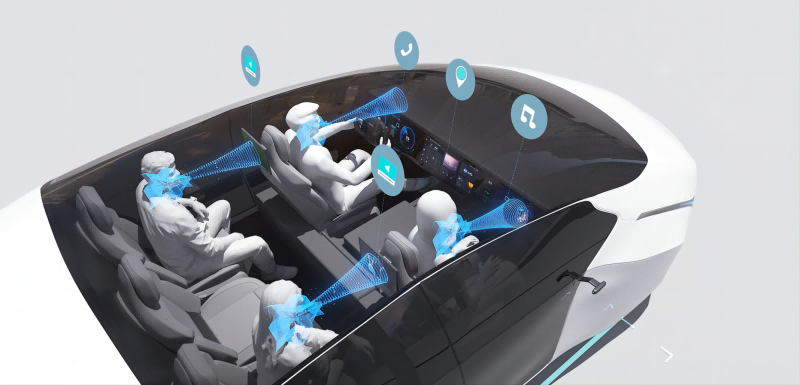 車內空間定向音頻分區