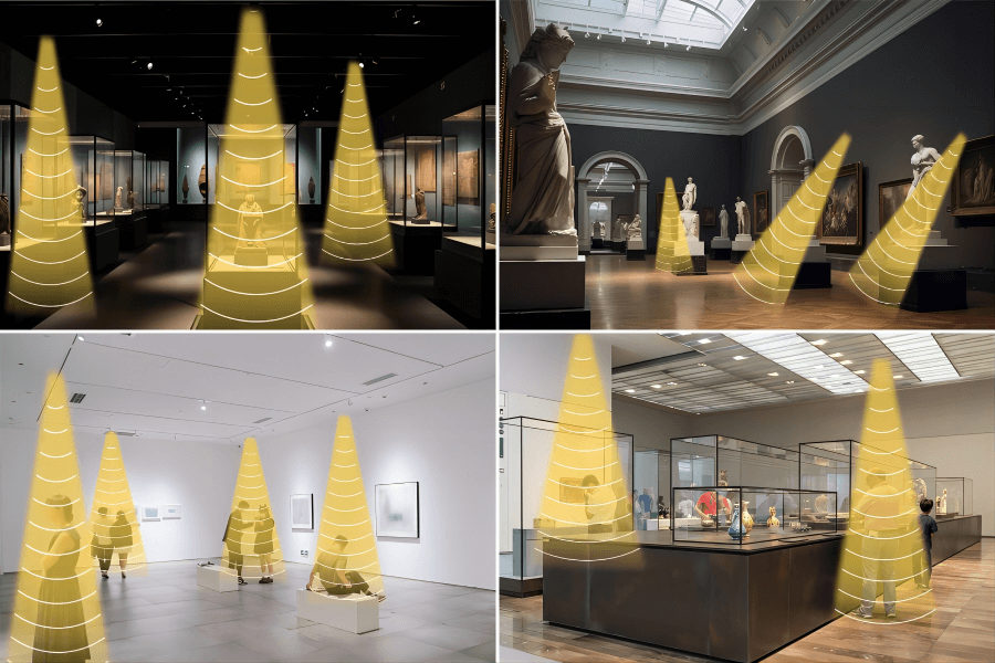 展廳定向音響應(yīng)用