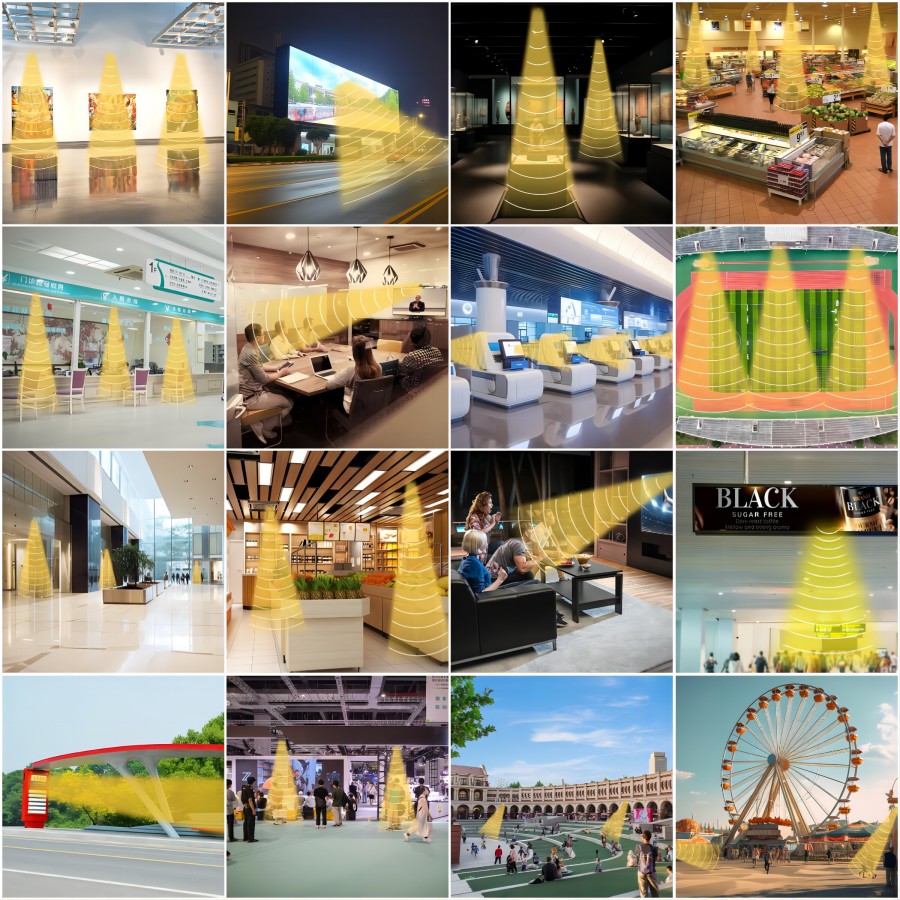 有源定向揚(yáng)聲器場景匯總