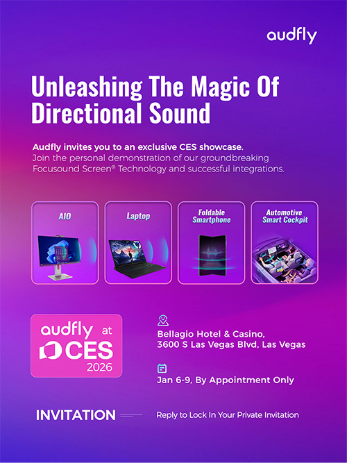 清聽聲學(xué)2026ces邀請(qǐng)函