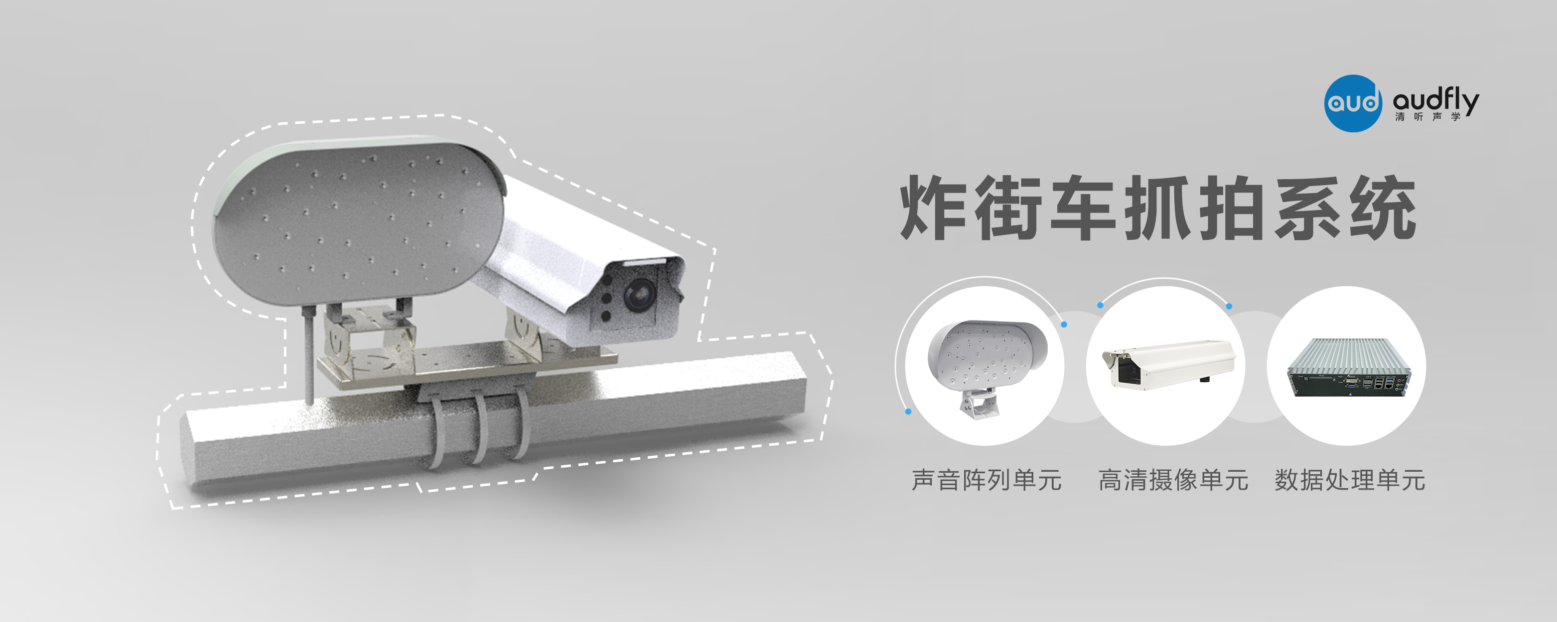 清聽(tīng)聲學(xué)炸街車抓拍系統(tǒng)