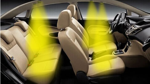 定向音響汽車應用效果圖