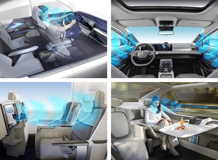 聚音屏車載應用效果